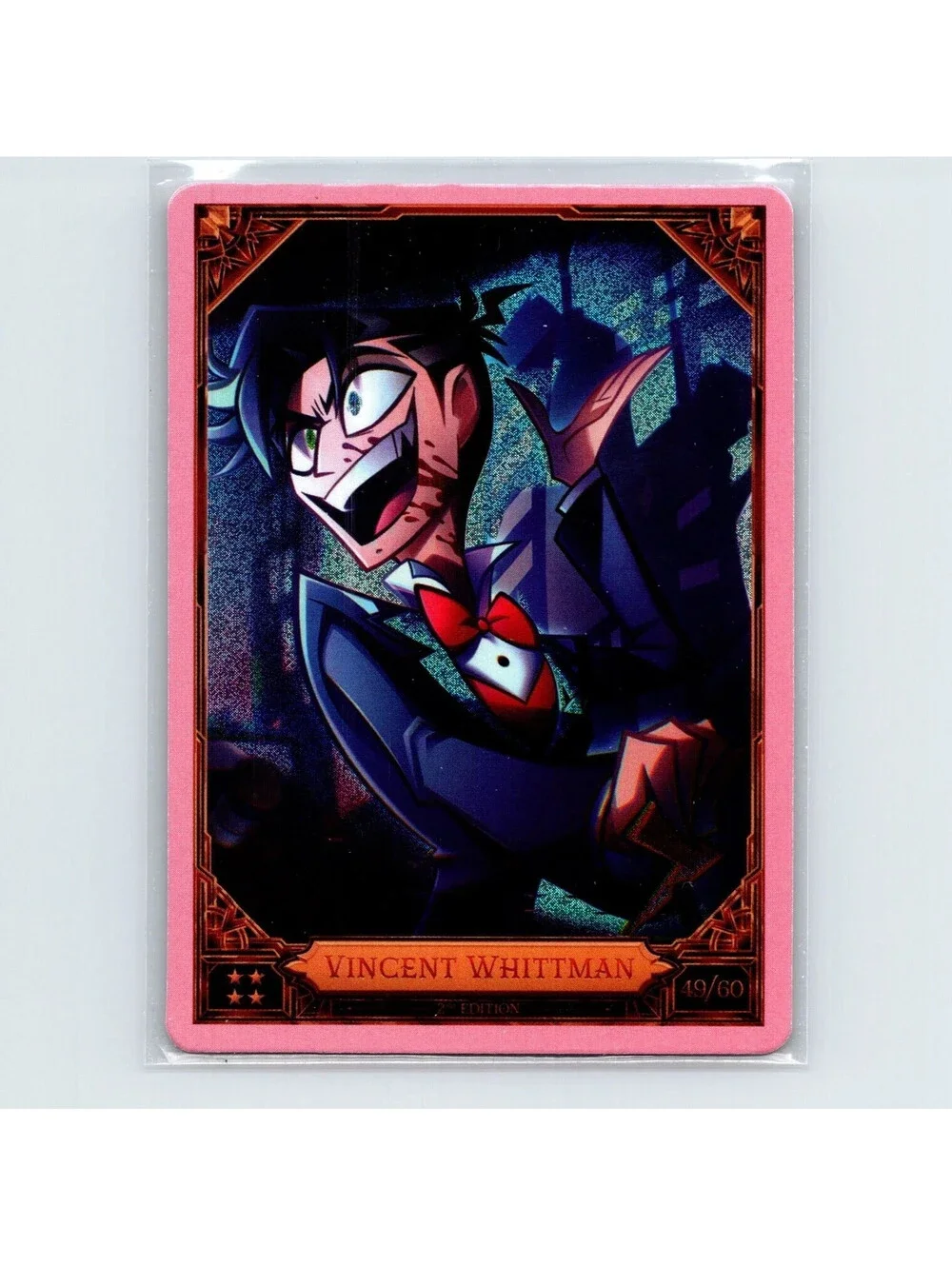Hazbin Hotel Season Two 2nd Edition - Vincent Whittman 48/60 Pink Foil